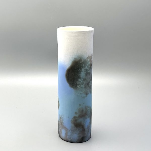 Blue/Turquoise Cylinder Vase